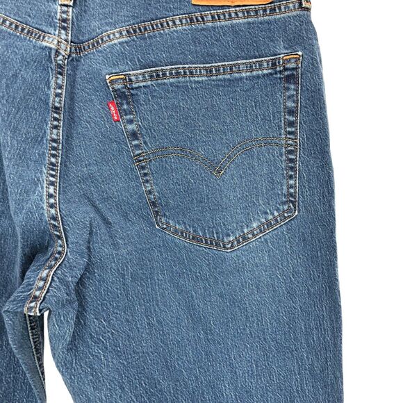 NEW Levi's 541 Athletic Fit Taper Stretch Jeans Blue Denim Mens 36x34 - Picture 6 of 10